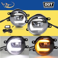 For Toyota Highlander Camry Corolla Led Front Bumper Fog Lights Lamps Wwiring