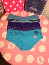 Y2K Vtg VS PINK 3pk Extra Low-rise Hipster Panties Size XS