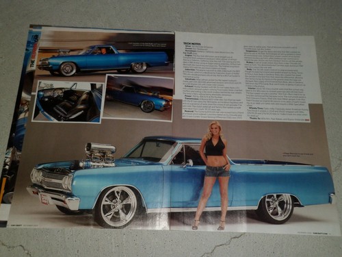 VARIOS ANUNCIOS DE CHEVCHEVROLET EL CAMINO/ARTÍCULOS DE COLECCIÓN COLOR BLANCO Y NEGRO - Imagen 10 de 52