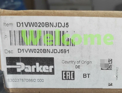 New Parker D1VW020BNJDJ591 solenoids Fast Shipping via FedEx or DHL