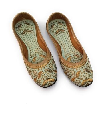 Sonia Collections Girl Green best   Juttis & Mojaris Free Shipping Worldwide