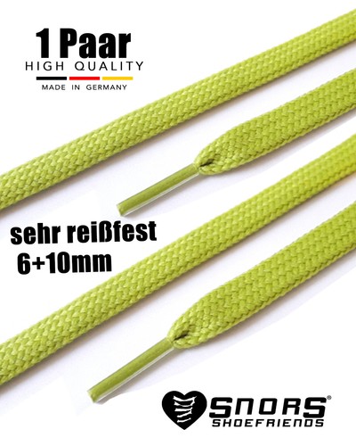 SNORS flache SCHNÜRSENKEL 60-240cm, 7mm, FLACHSENKEL farbig  Polyester Sneaker - Bild 113 von 207