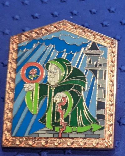 Disney Beauty & The Beast Windows Of Love Mystery Pin - Enchantress Hag - Opened