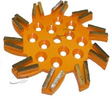 Diamant-Stern-Schleifscheibe 250 mm &Oslash; - Korn 24 - 20 Segmente z.B. f&uuml;r ProfiTec