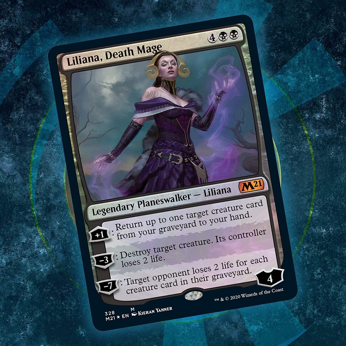NEW Magic The Gathering Core Set 2021 Liliana Death Mage