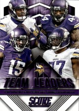 2015 Score Asiata / Teddy Bridgewater / Griffen / Jennings #15 Team Leaders 9K