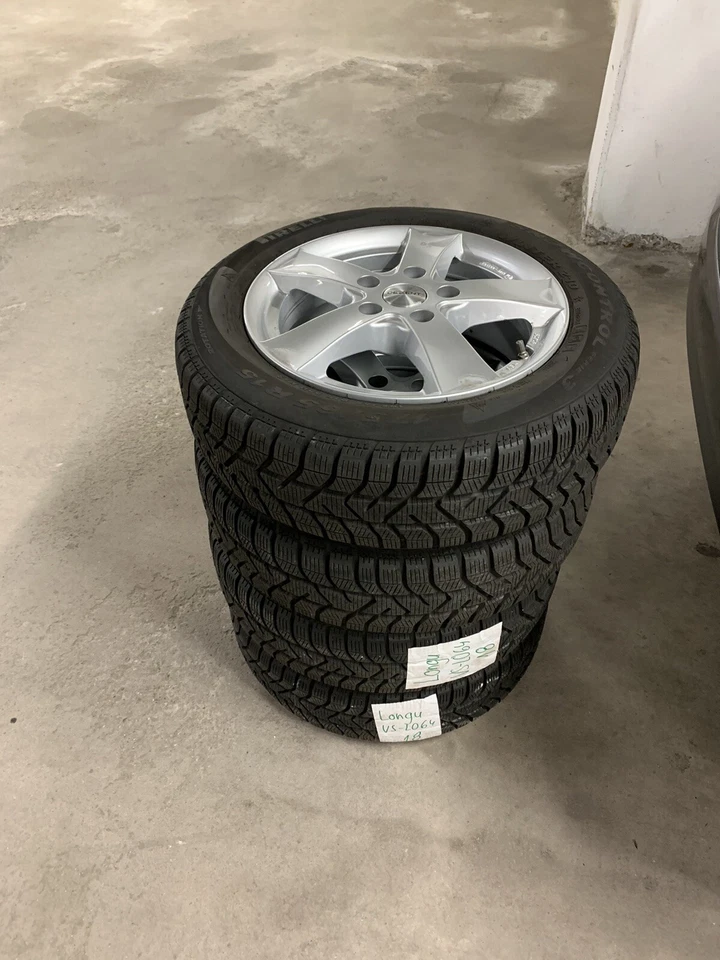 4 alu winterkompletträder 175/65 /15 Pirelli Reifen Dot 2018 - Bild 3 von 4