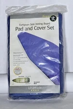 ***Ironing Board Pad and Cover Set Natural Cotton Color (Scorch/Stain Resistant)