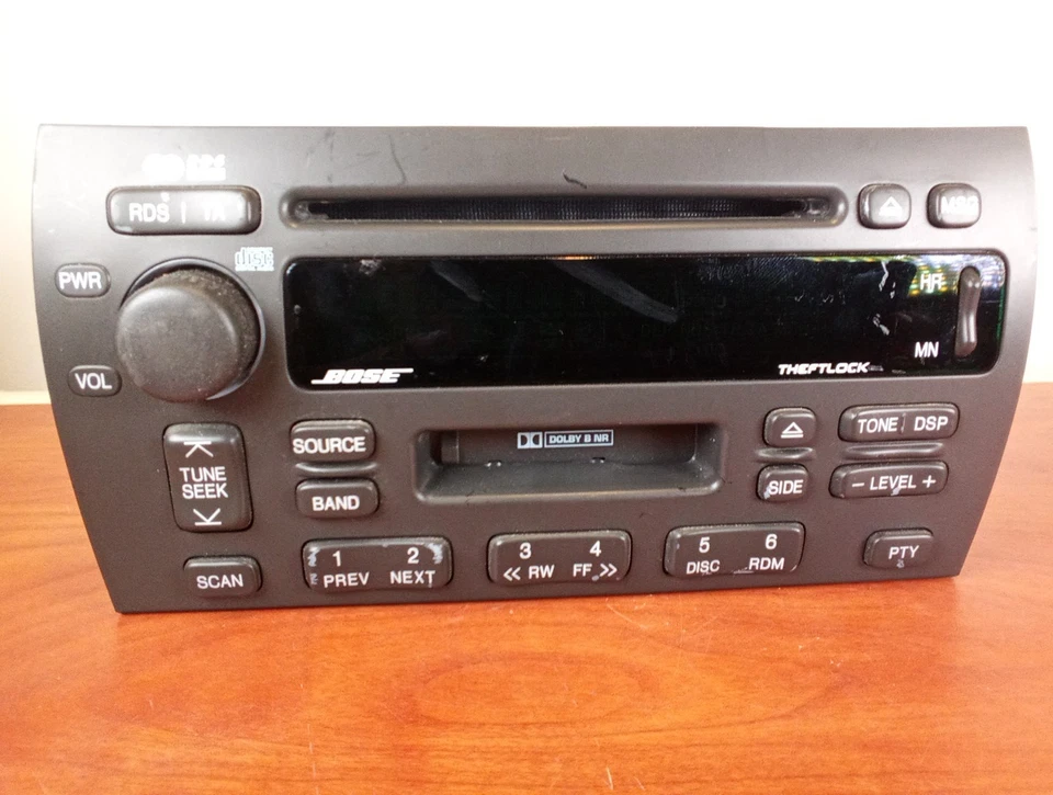 For 1998-2002 Cadillac Eldorado DeVille Seville AM/FM CD Cassette RDS Radio  - Image 2 of 4