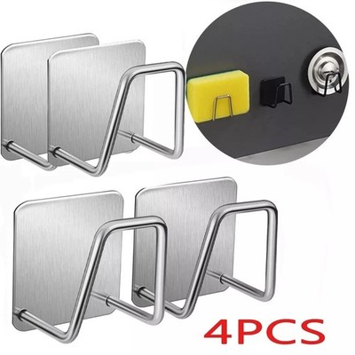 Küche Spüle Schwamm Halter Gestell Edelstahl Abfluss Aufbewahrung Organizer UK