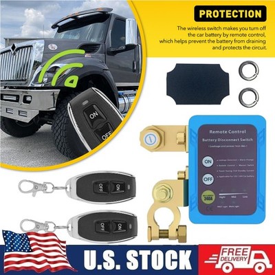 12V 240A Kill Switch Automatic Power Shut Off Switch Remote Battery Disconnect