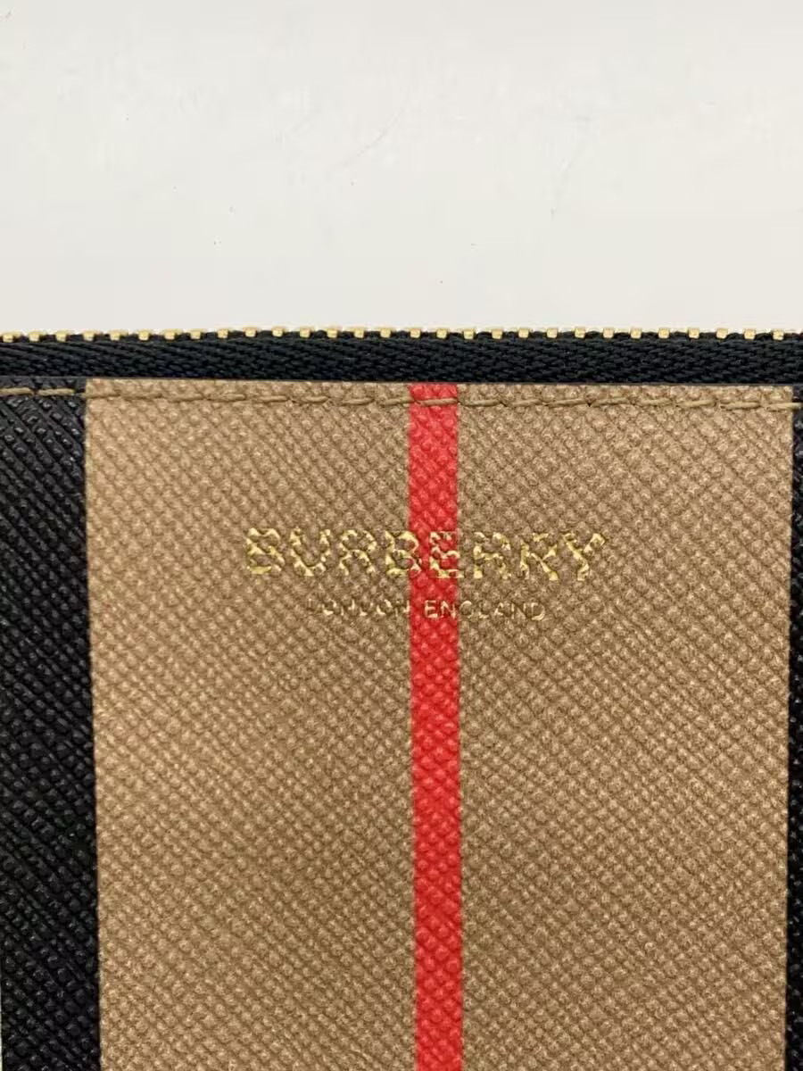 BURBERRY Card Case BEG Stripe Women's 8029616 thumbnail 3