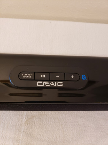 Craig CHT985 29" Stereo Sound Bar System W/Bluetooth - Picture 2 of 13