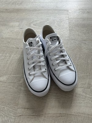 Converse All Star Leather Low White