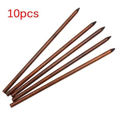 10 PCS Traditional Carved Ebony Wooden Hair Pin Stick Original Retro WomenLaYUAP