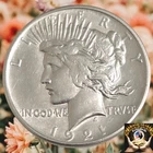 1921 Peace Silver Dollar, Nice Original XF High Relief KEY DATE From Storage