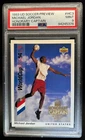 1993 Upper Deck World Cup Preview Michael Jordan Honorary Captains #HC3 PSA 9