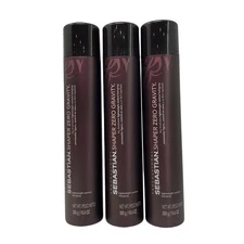 Sebastian Shaper Zero Gravity Hairspray, 10.6 oz, 3 Pack, NEW 55% VOC