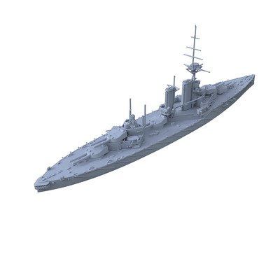 MRY-SFW 1:1800 HMS King George V Class Centurion battleship 1913 Water Line