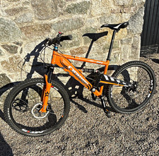 Orange 224 Full Suspension MTB 26in Orange/Black Disc Brakes