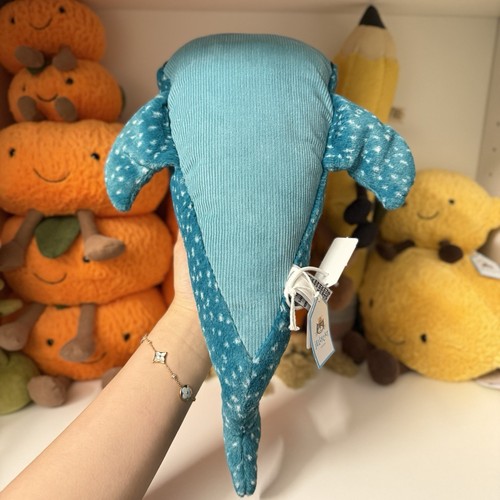 Jellycat Gobfrey Whale Shark 15" BNWT New w Tags - 100% Authentic Fast Ship US - Picture 6 of 6