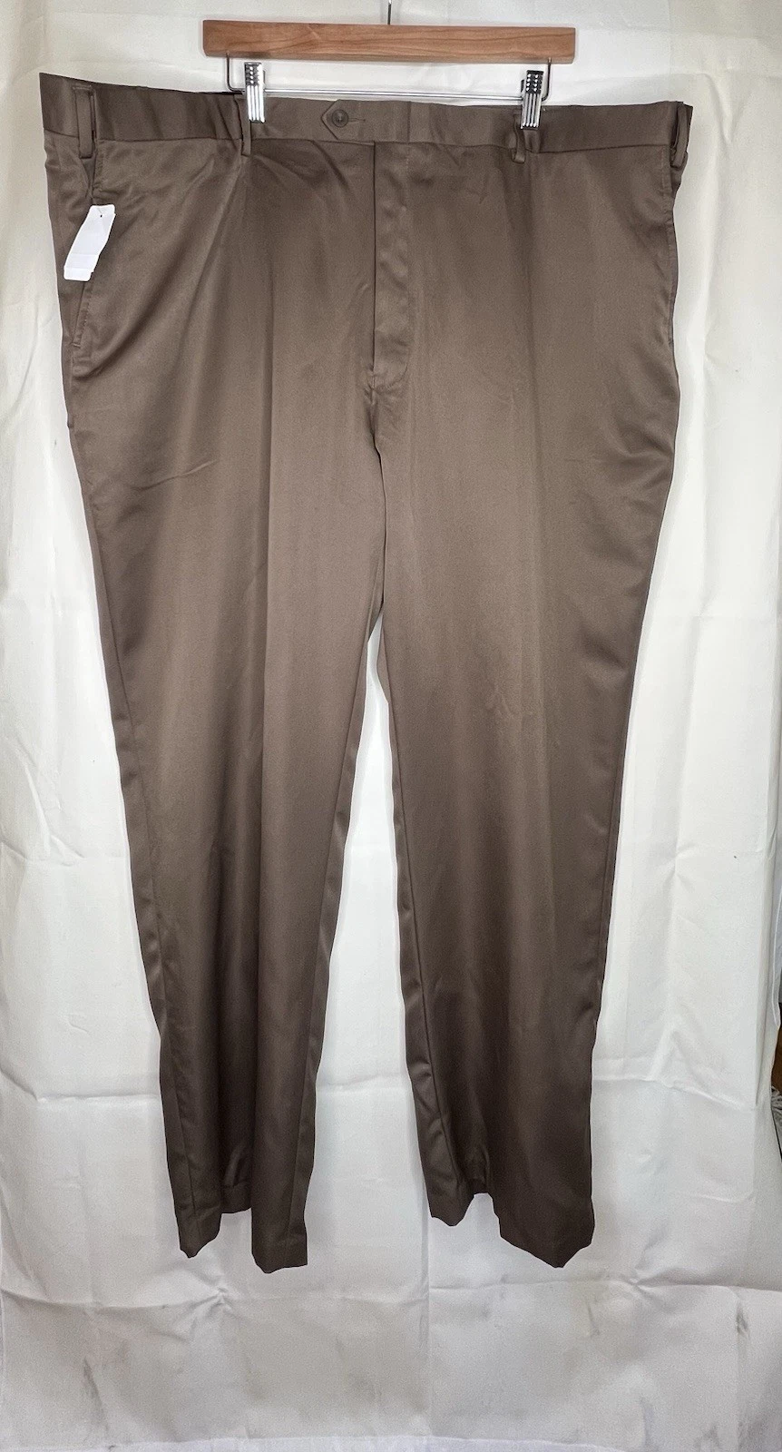 Jos. A Banks David Leadbetter Men's 50x32 Golf Dress Pants Brown NWT