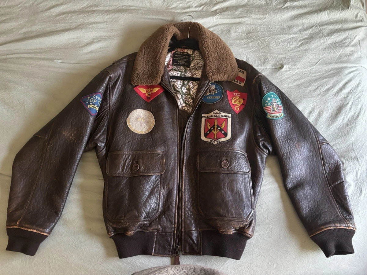 Avirex Leather Coats, Jackets & Vests for Men for sale | eBay