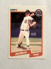 Jack Morris (#610) - Detroit Tigers  - 1990 Fleer  Baseball
