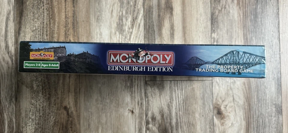 RARO! Monopoly Edición Edimburgo 2000 - Movimientos ganadores 🌟 ¡NUEVO 🆕 SELLADO!! Foto 4 de 4