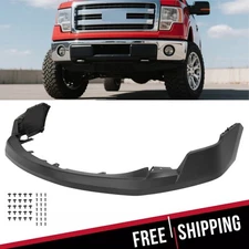For Ford F-150 F150 2009-2014 Black Front Upper Bumper Cover #9L3Z17D957APTM