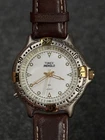 Vintage Timex Indiglo Quartz Watch 35mm  376 MA CELL Silver Tone - New Battery