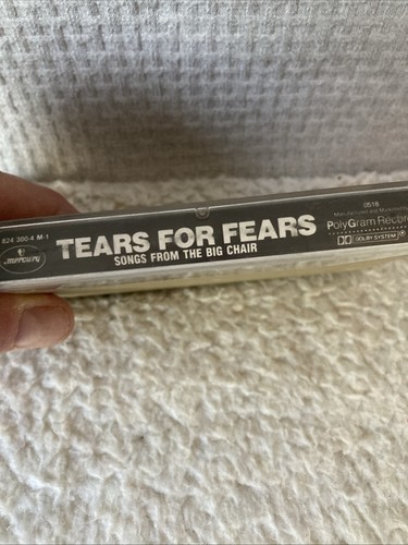 TEARS FOR FEARS - Songs From The Big Chair - Cassette Mercury TESTED! (1985) - Picture 7 of 7