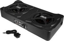 Hifonics ZEUS ZRX220A 2 x 20 cm Aktiv-Dual-Bassreflex Subwoofer 300 WRMS