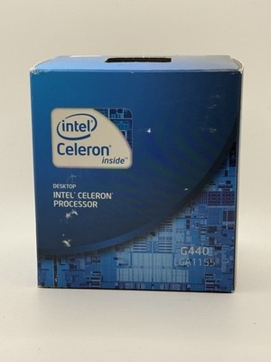 Intel Celeron G440 LGA1155 Desktop Prozessor CPU 1,6GHz Single Core NEU VERSIEGELT