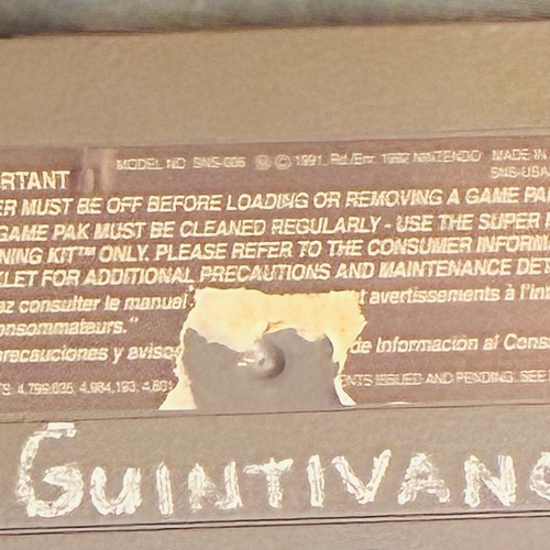 Street Fighter II 2 Turbo (Super Nintendo SNES), nur Cartridge, ORIGINAL! - Bild 7 von 7