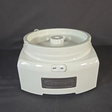 Cuisinart Ice Cream Maker ICE-21 Motor Base Replacement Part Tested and Working