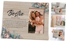 Besties Definition Picture Frames, Best Friends Picture Photo Frame, Christmas