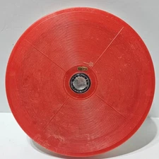 Vintage Emson Exerciser Trimmer Waist Twister Red White Ab Fitness Disc