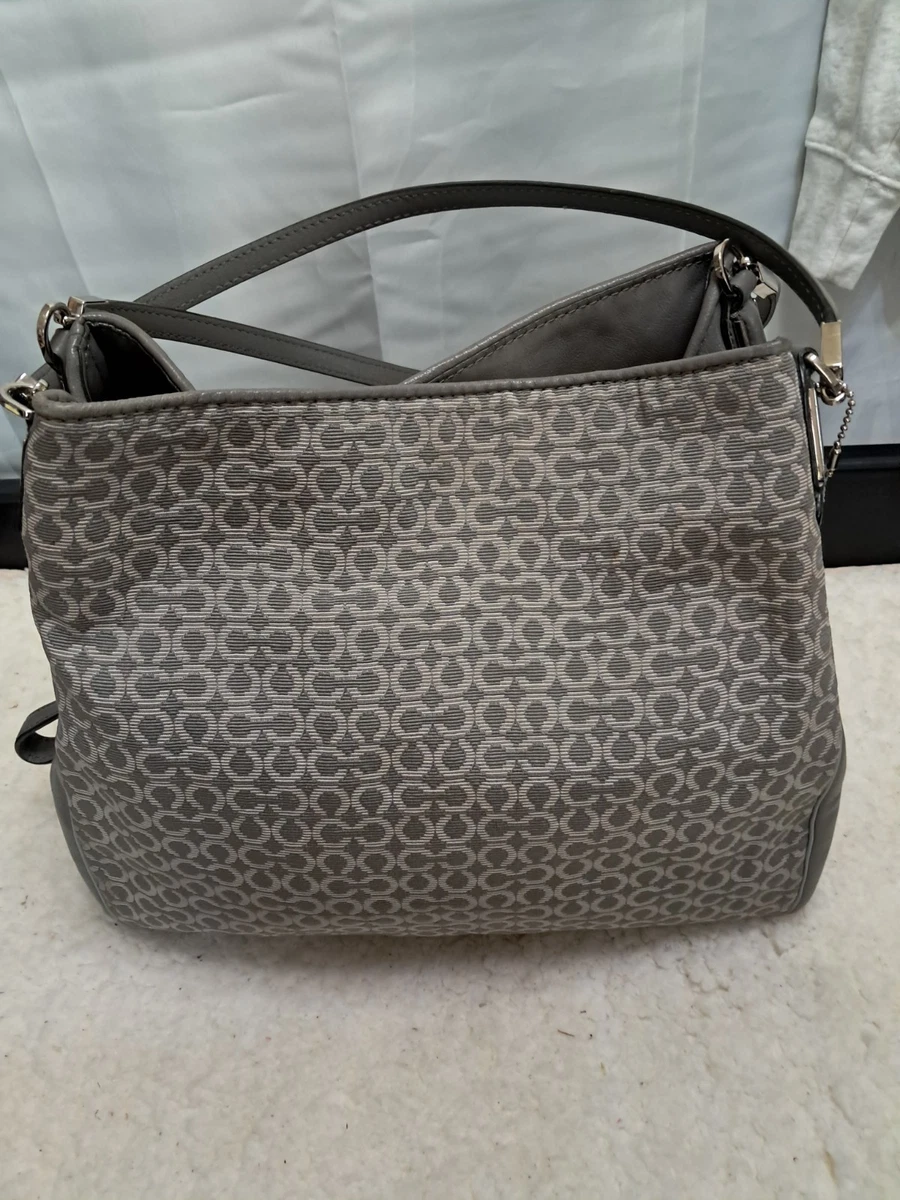 25+ Coach Madison Gray Bags & Handbags for Women for sale