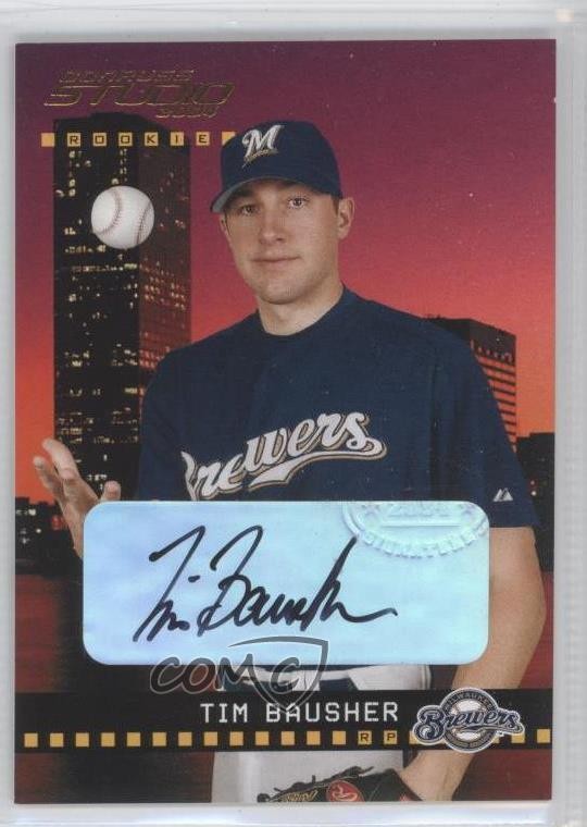 2004 Donruss Studio Rookie 279/800 Tim Bausher #217 Auto 0c2