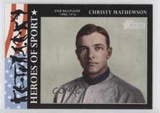 2009 Topps Heritage American Heroes Edition of Sports Christy Mathewson HOF 1v9