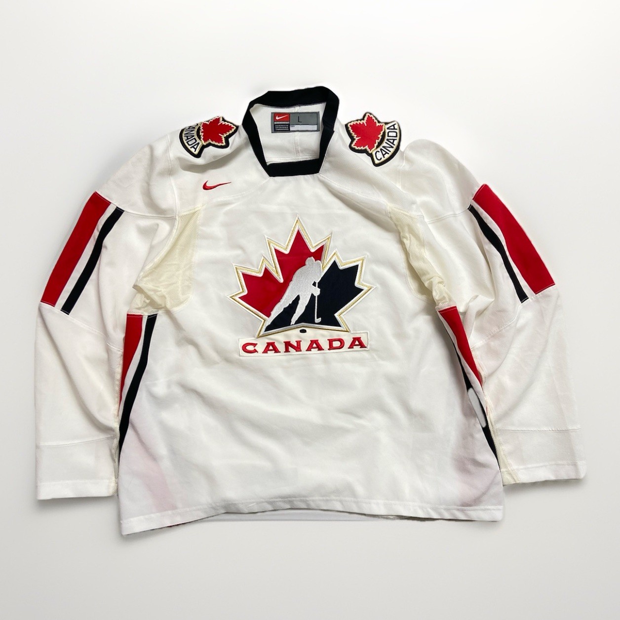 Vintage Nike Canada Hockey Jersey National Team Men’s Size Large Embroidered
