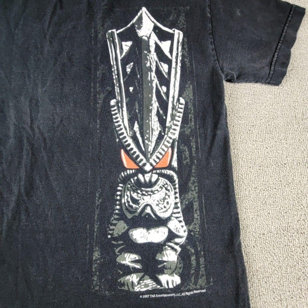 TNA Wrestling Shirt Mens Small Black Joe Knows Pain Samoa Joe 2007 Graphic View 2