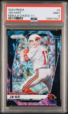 2024 Panini Prizm Jim Hart #9 Nebula Choice 1/1 One Of One PSA 9 Cardinals