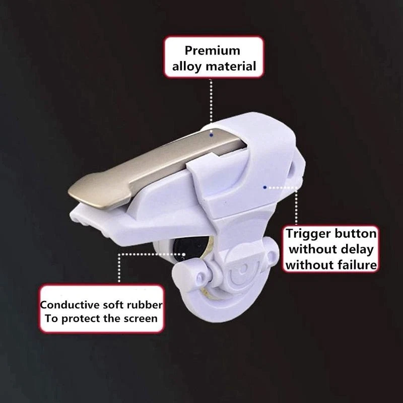 Mobile Game Controller Mobile Game Trigger - 6 fingers for iPhone & Android - Image 2 of 4