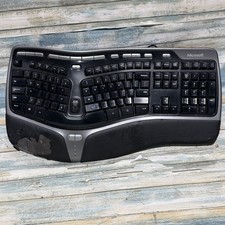Microsoft Natural Ergonomic Keyboard 4000 v1.0 Model 1048 KU-0462 USB Wired