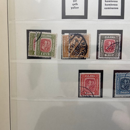 Colección de sellos de Islandia, MUY BUENO, Iceland stamp collection, VERY GOOD - Imagen 24 de 24