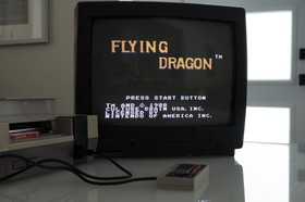 FLYING DRAGON: THE SECRET SCROLL (1989) - Nintendo Entertainment System / NES