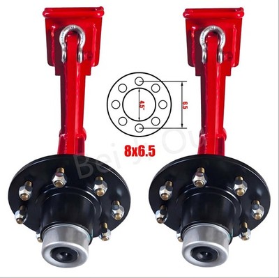 Thickened Shipping Container Wheels，8x 6.5 Lug，Container mobile Kits（2PCS）