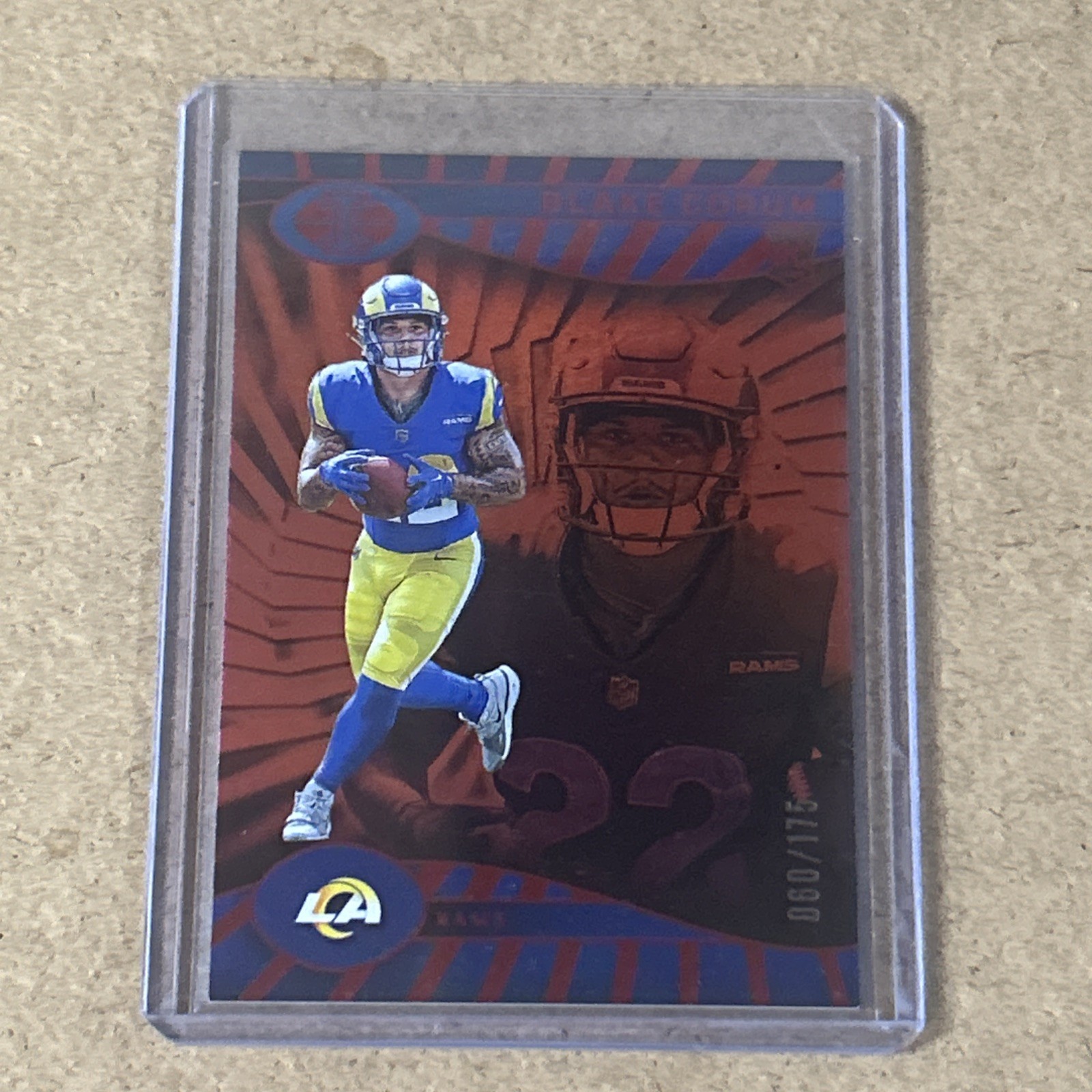 2024 Panini Illusions Blake Corum Red /175 RC #54 Rams